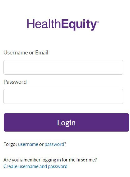 HealthEquity Login