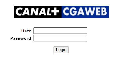 CGAWEB Login Canal