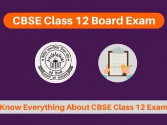 CBSE 12th Board Exams