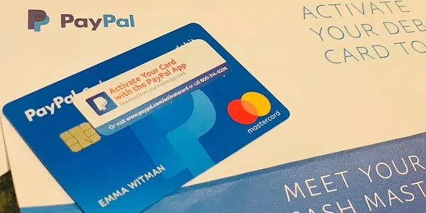 my paypal prepaid card
