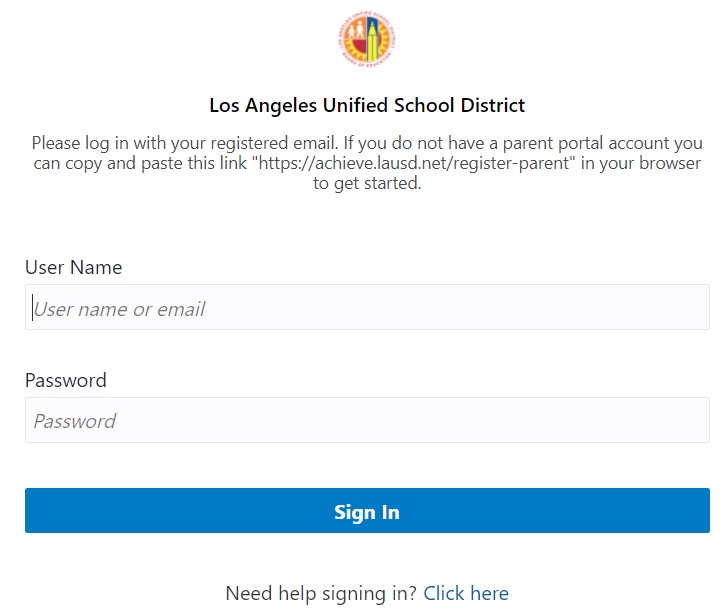 daily pass lausd sign in