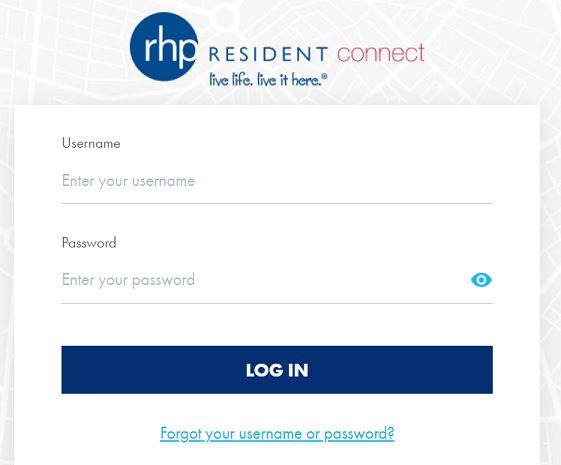 rhp resident connect