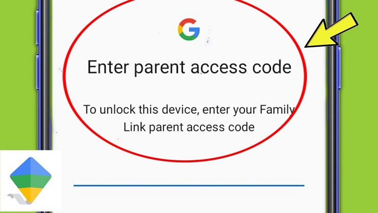 Family Link Parent Access Code