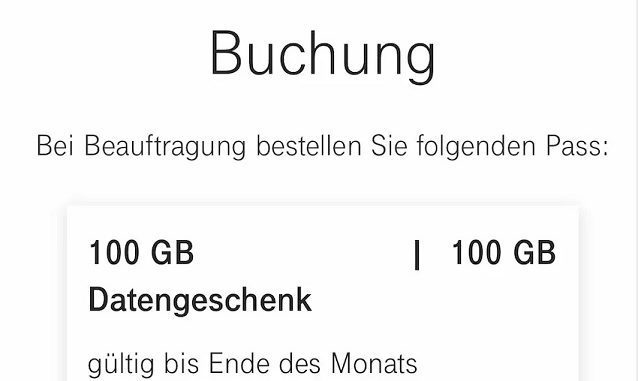 Datenpass Buchen