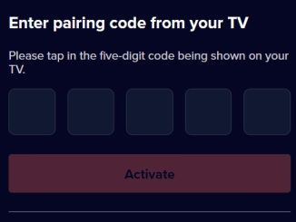 UTV activation code