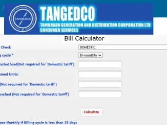 TNEB Bill Calculator