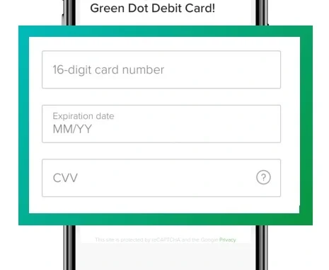 GreenDot Prepaid Card