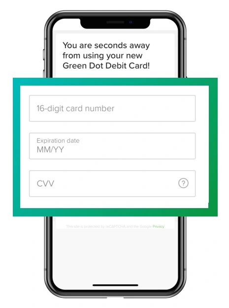 GreenDot Prepaid Card