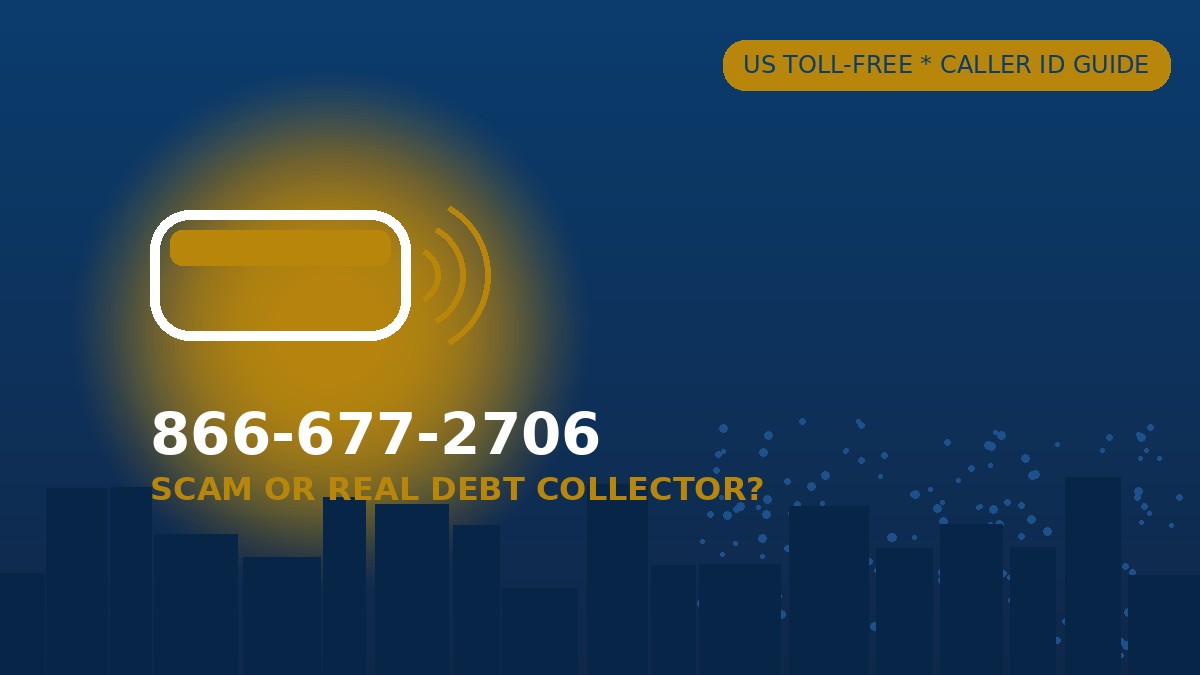 Phone call graphic representing a call from the toll-free number 866-677-2706