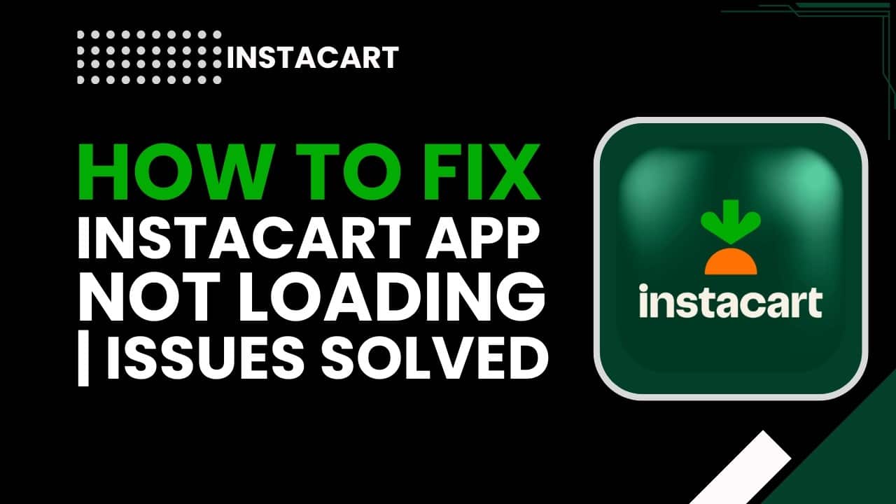 Instacart Shopper app error