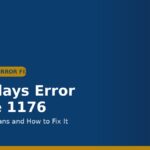 barclays error code 1176