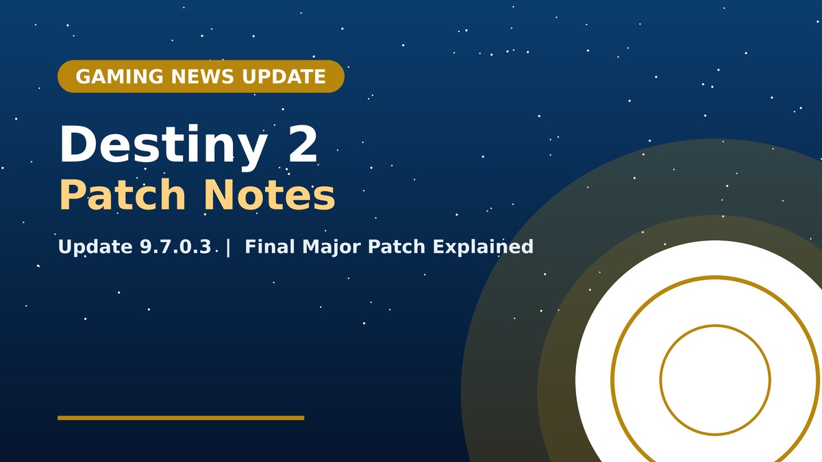 Destiny 2 Patch Notes
