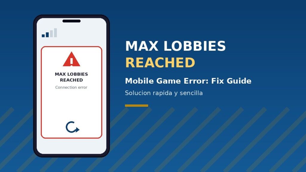 Pokemon GO Max Lobbies Reached error shown on a mobile phone screen with a warning icon