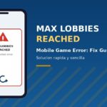 Pokemon GO Max Lobbies Reached error shown on a mobile phone screen with a warning icon