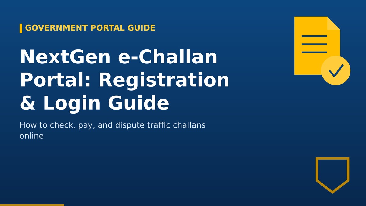 The NextGen eChallan system
