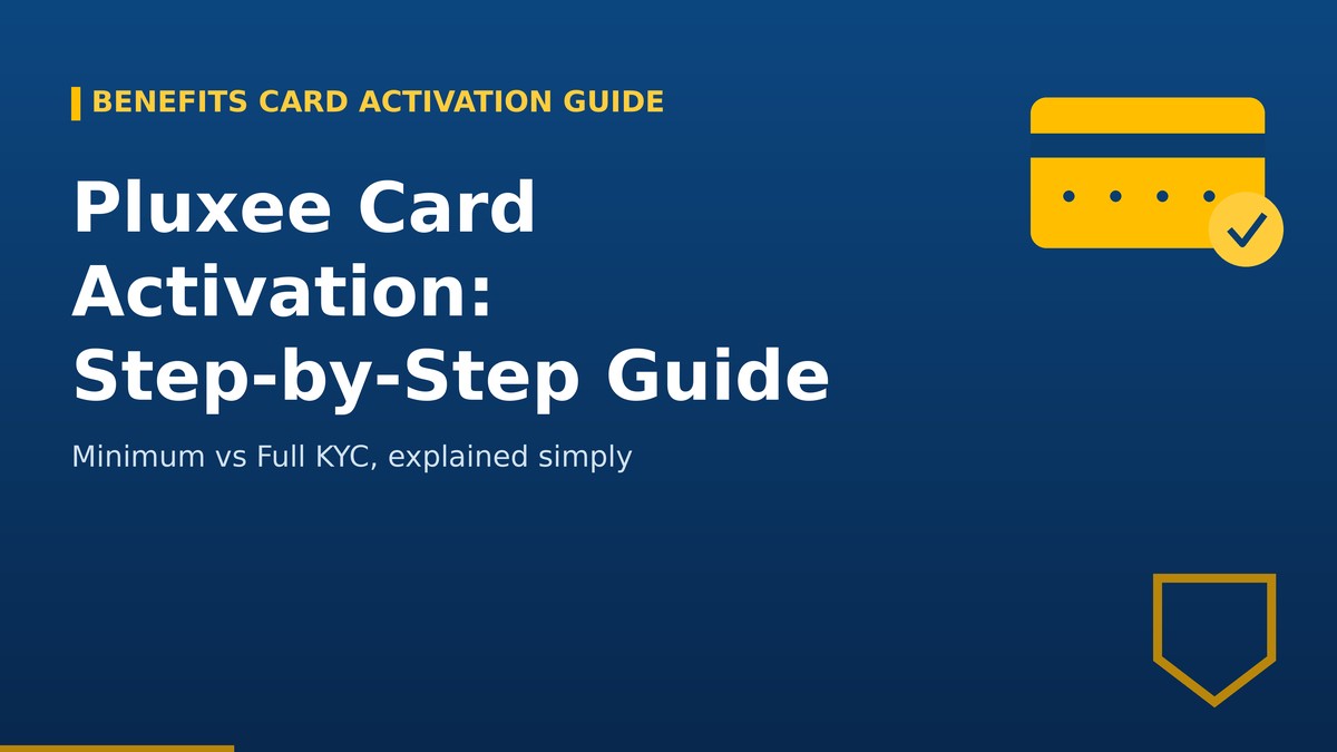 pluxee card activation