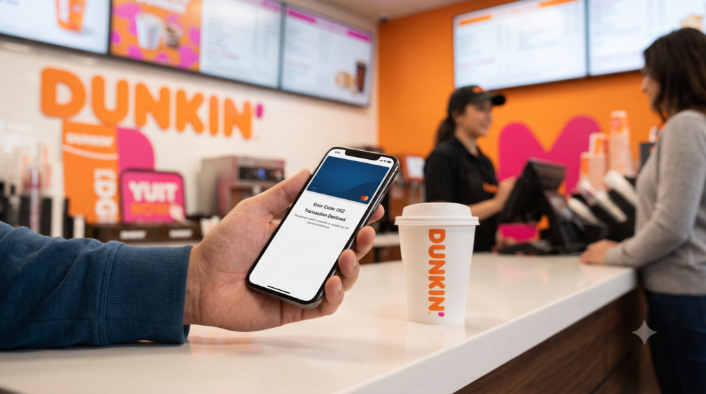 Fix Dunkin' App Error 052: Best Causes & Solutions