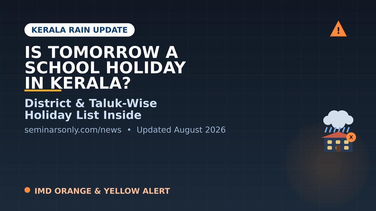 Is Tomorrow a School Holiday in Kerala