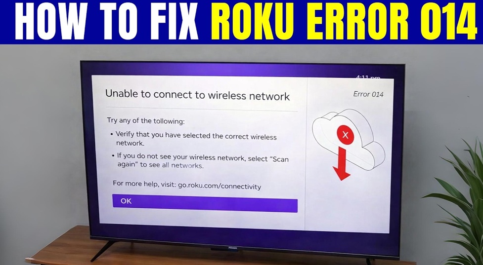 How to Fix Roku Error 014.40 & 14.41