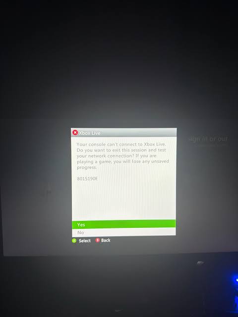 How to Fix Xbox Error Code 8015190E