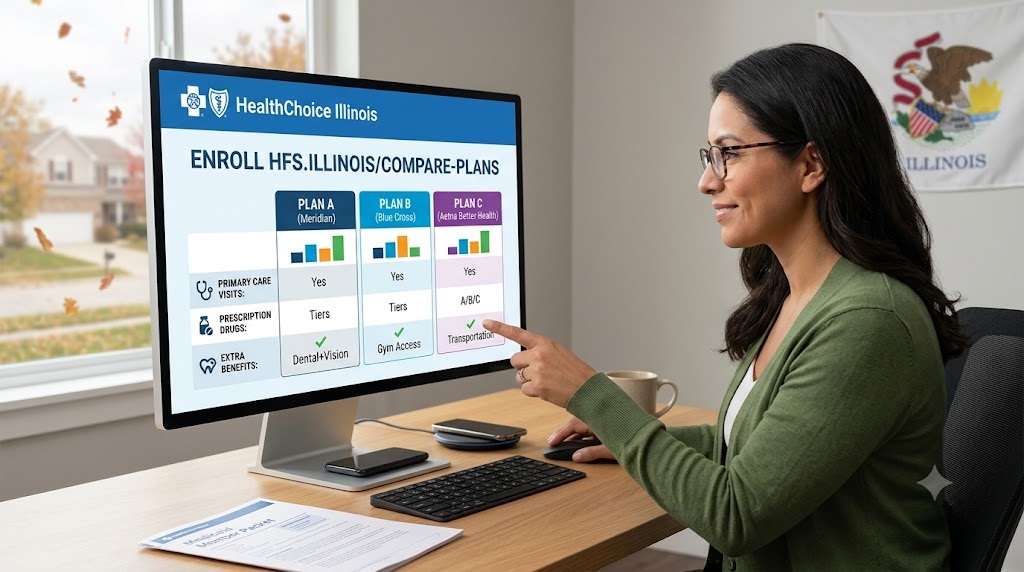 enroll hfs.illinois/compare-plans