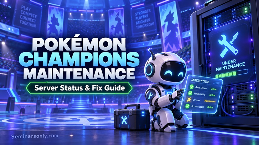 Pokémon Champions maintenance server status and troubleshooting guide