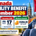 Canada Disability Benefit November 2026