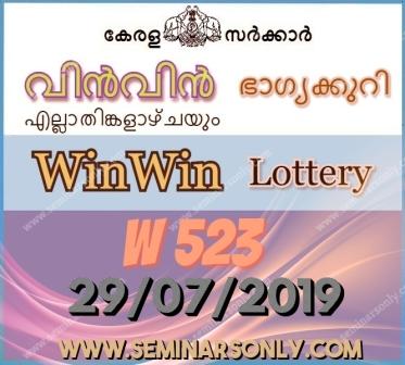 w 523 WinWin Lottery
